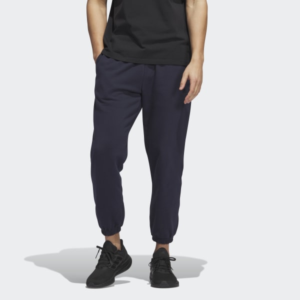 adidas ALL SZN French Terry Pants - Blue, Men's Lifestyle