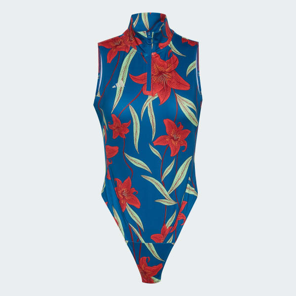 Green ADIDAS x FARM RIO BODYSUIT