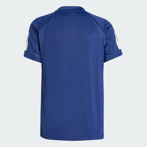 Blue Club Tennis 3-Stripes T-Shirt Kids