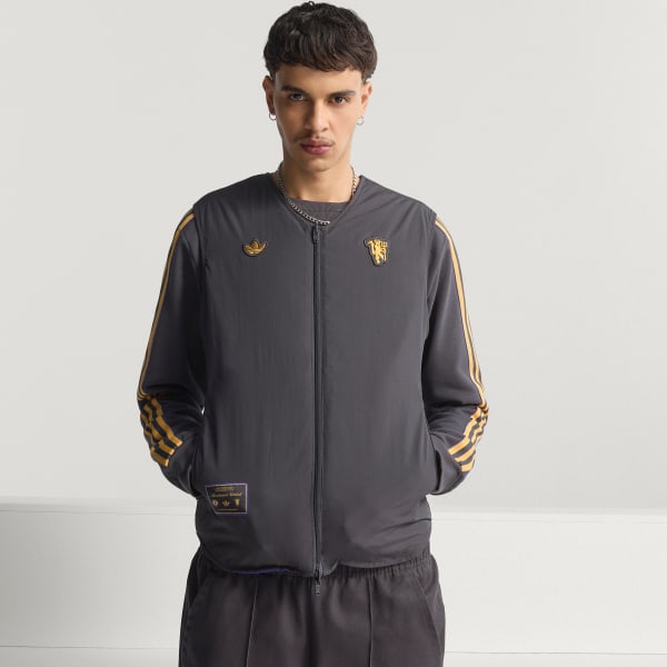 Svart Manchester United Terrace Icons Vest