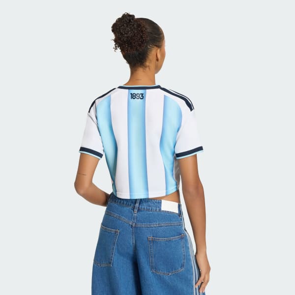 Argentina 26 Home Cropped Jersey