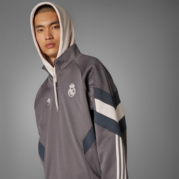 Adidas originals half zip hoodie shop