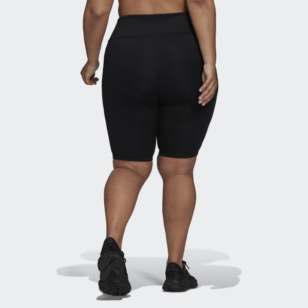 Noir Cuissard Adicolor Classics High-Waisted Primeblue (Grandes tailles) 27159