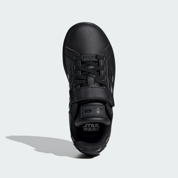 Black ADIDAS STAR WARS GRAND COURT 2.0 SHOES CHILDREN