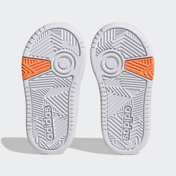 White Hoops Shoes