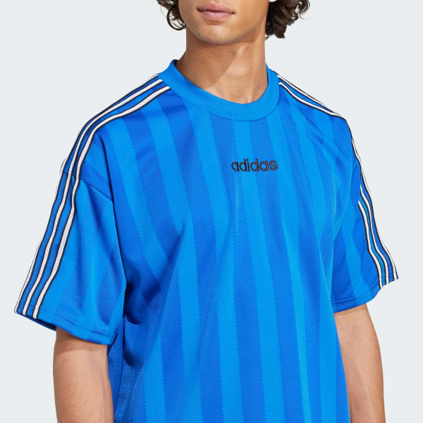 ☆adidas☆ Lip Stripe Tee Sky Blue Clothing - Adicolor Classics 3-Stripes Tee - Blue | adidas Oman