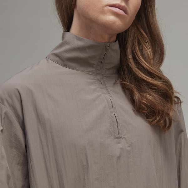 Marron Haut Classic Light Shell Running Half-Zip TQ484