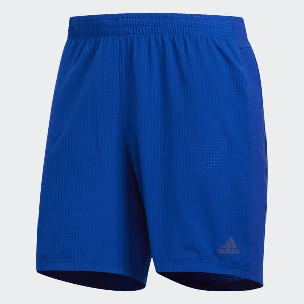 adidas blue running shorts