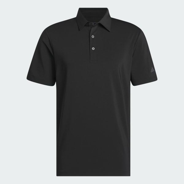 adidas Ultimate365 Solid Polo Shirt - Black | Free Shipping with ...