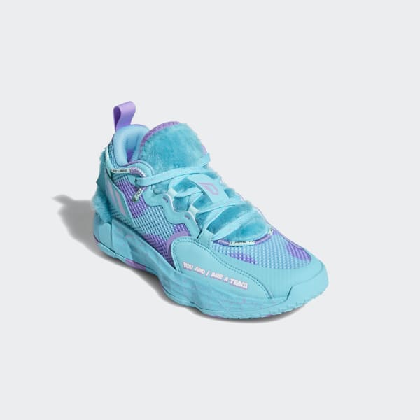 adidas Dame 7 EXTPLY Sulley Shoes - Turquoise | Kids' Basketball ...