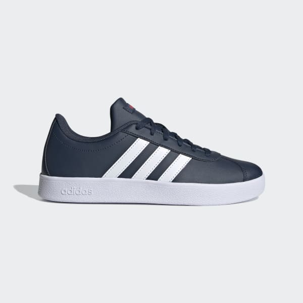 adidas vl court 2.0 bleu