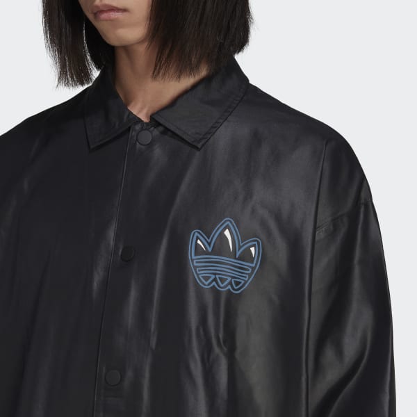 Schwarz Graphics Campus Coach Jacke CK868