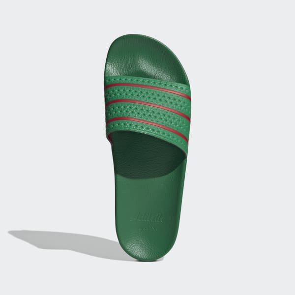 Sandalias Adilette - Verde adidas | adidas Peru