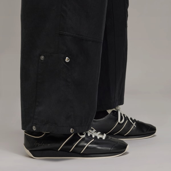 アディダス Y-3 WASHED TWILL PANTS - ブラック | アディダス