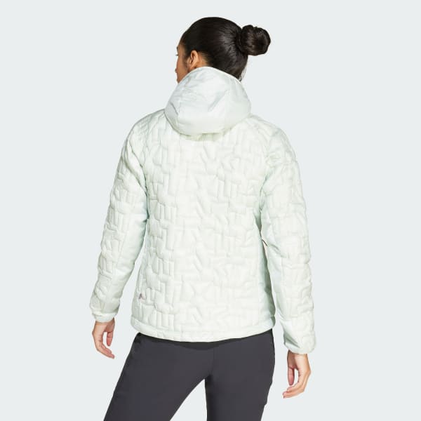 Verde Chaqueta Térmica con Capucha Terrex Xperior PrimaLoft Loose Fill