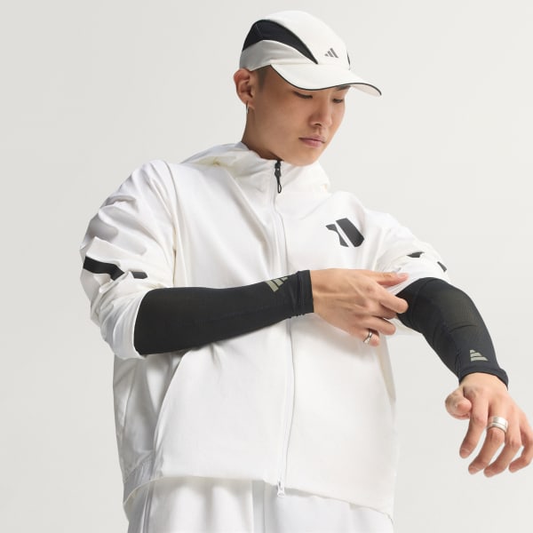 ADIDAS Z.N.E. WOVEN TRACK TOP - White | Free Shipping with adiClub