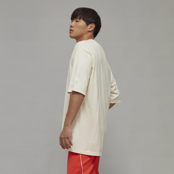 Weiss Y-3 Boxy T-Shirt