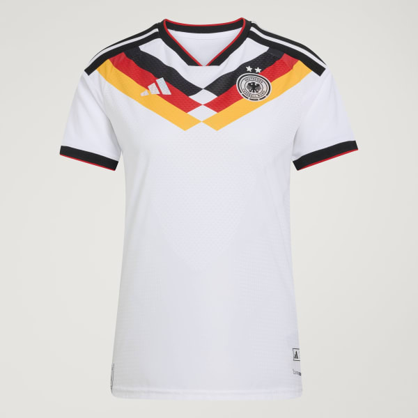 Vit Germany 26 Home Authentic Tröja Women's Team
