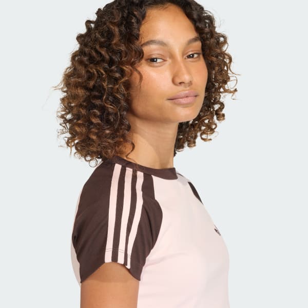 adidas SST BABY TEE - Pink | Free Shipping with adiClub