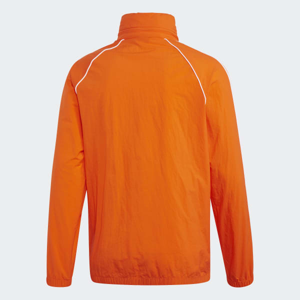 adidas jacket orange