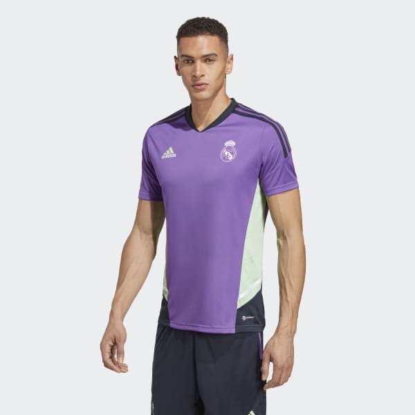 Fioletowy Real Madrid Condivo 22 Training Jersey