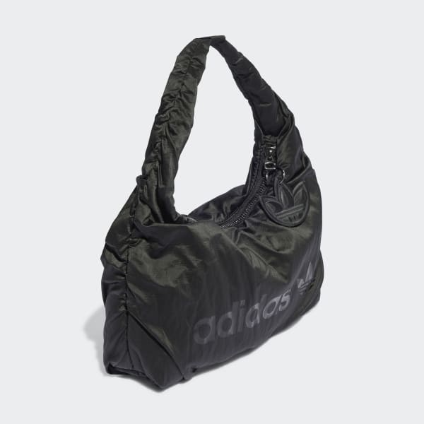 Black 새틴 스몰 숄더 백