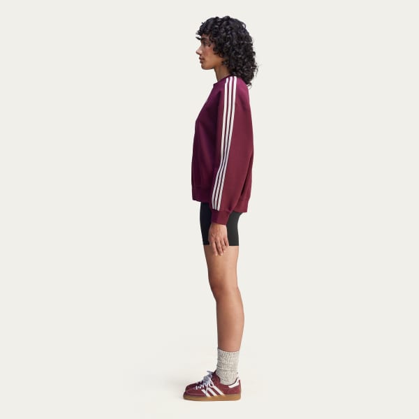 Burgundy adidas x Sporty & Rich Sweatshirt