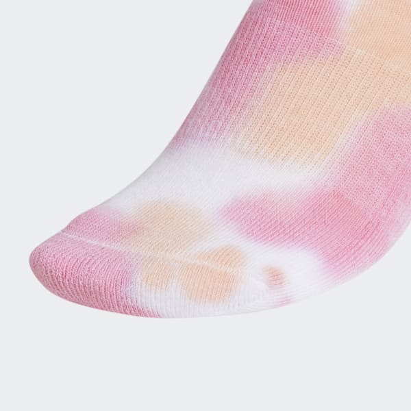 White Colorwash Quarter Socks 3 Pairs HLD43