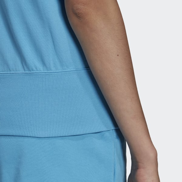 Blau adicolor Oversize T-Shirt RM025