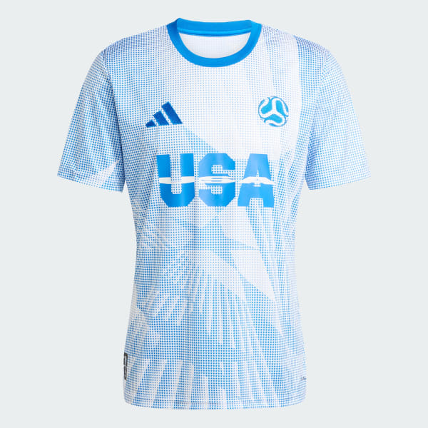 wit USA Voetbalshirt