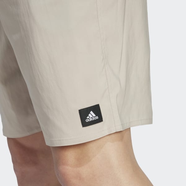 Men's adidas techno top volley swim trunks