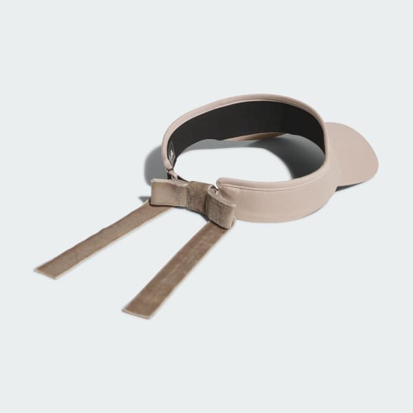 Brown Ribbon Visor