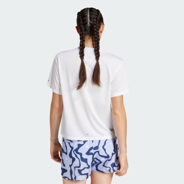Blanco Polera Run It Brand Love