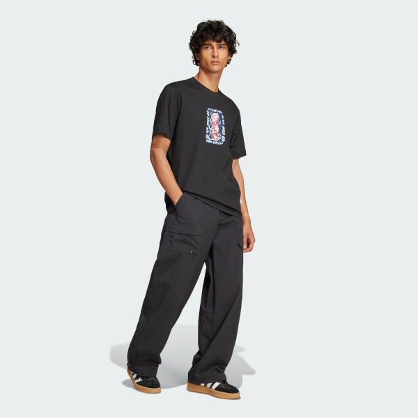 Black Trefoil Series Tee