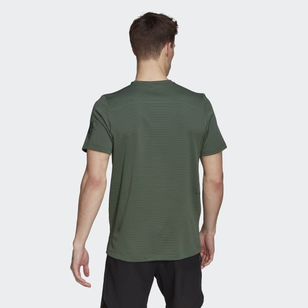 Vert T-shirt imprimé Workout Front Rack Impact ZR903
