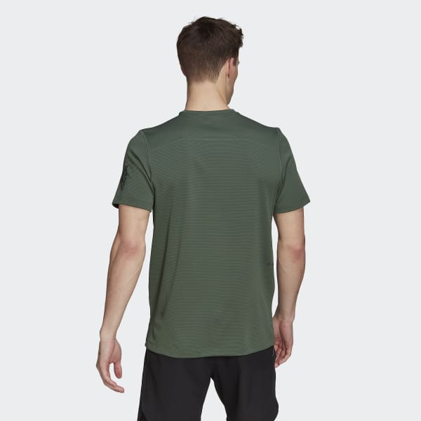 Green Workout Front Rack Impact Print T-Shirt ZR903