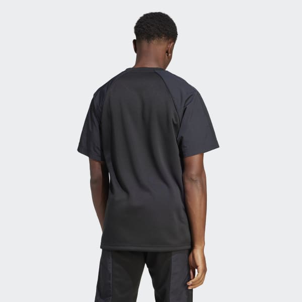 adidas Adicolor Re Pro SST Material Mix Tee Black adidas