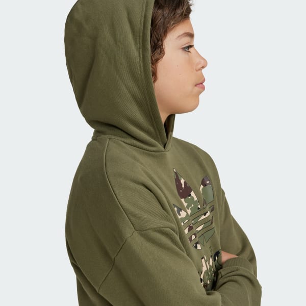Kids trefoil hoodie store