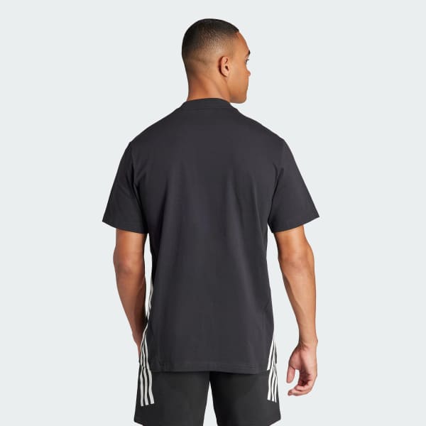 Negro Polo Future Icons 3 Tiras