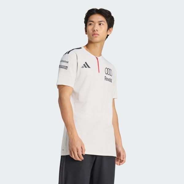 Blanco POLO DE MANGA CORTA AUDI REVOLUT F1 TEAM ENGINEERS & MARKETING