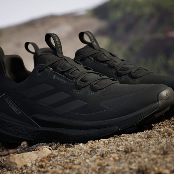 Chaussure de randonnée basse Terrex Free Hiker Gore-Tex Noir