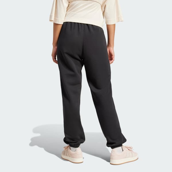 zwart Essentials Fleece Loose Joggingbroek