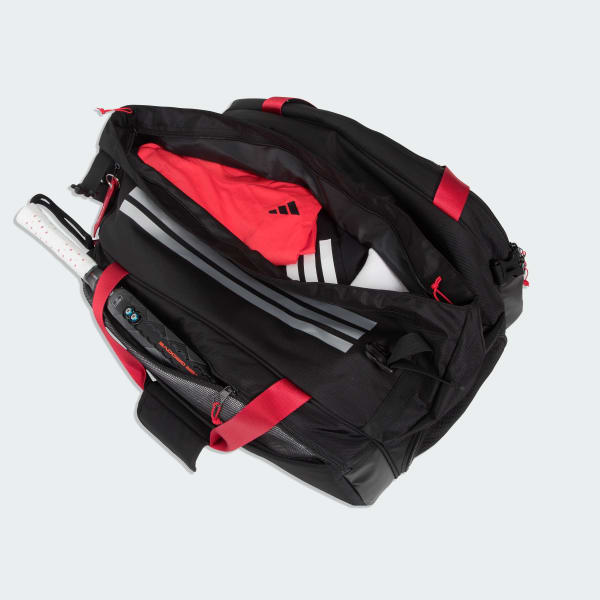 Nero Borsa Racket Multigame Black/Red 3.4