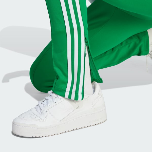 XL adidas Originals MEN'S SST SUPERSTAR TRACK PANTS Collegiate Green Last1