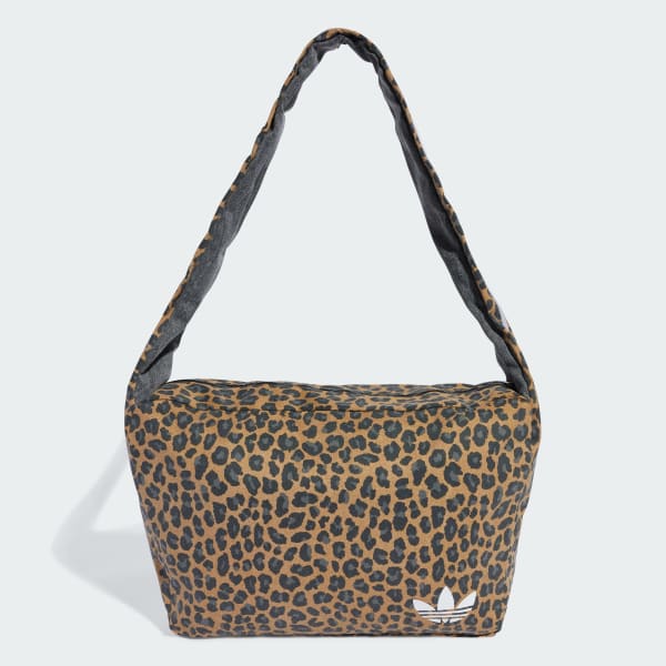 ★RAIVE★COTTON LEOPARD SHOULDER BAG Leopard Print Tote Bag Cheetah Print Hobo Shoulder Bucket