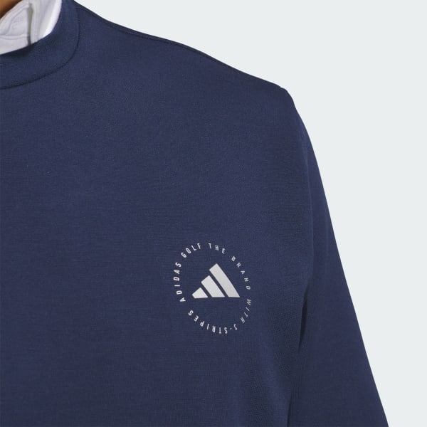 Navy blue adidas crew neck sales