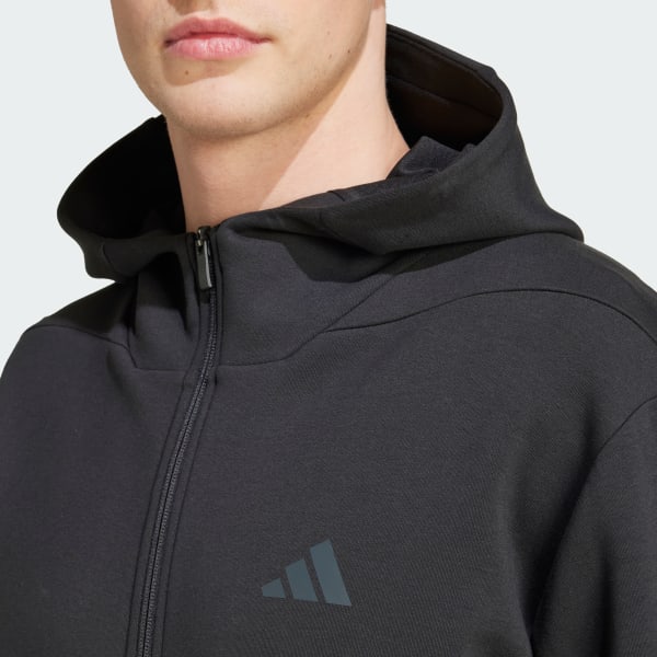 adidas Designed for Training Full Zip Track Jacket Black adidas Ireland