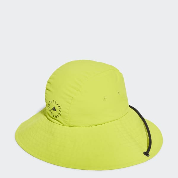 ハット Stella Mccartney Bucket Hat With Logo Stella McCartney Embroidered-Logo Quilted Bucket Hat (Hats