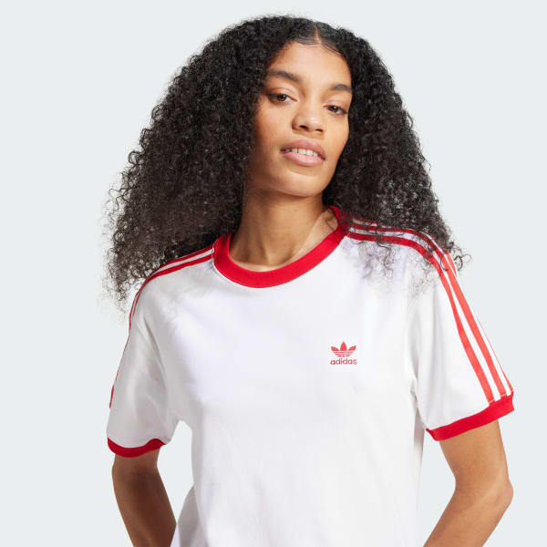 adidas 3-Stripes Tee - White | adidas Philippines