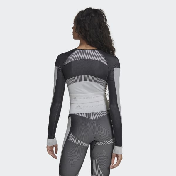 adidas by Stella McCartney TrueStrength Yoga Crop-Top - Schwarz ...